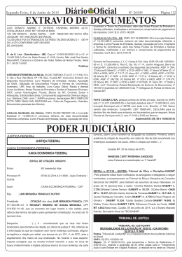 EXTRAVIO DE DOCUMENTOS PODER JUDICIÁRIO