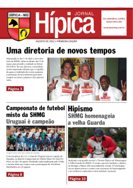 Edi&ccedil;&atilde;o N&deg; 01 Agosto/2012