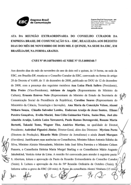 de Comunicaçao :a— Em Sucre cª « . - Conselho Curador