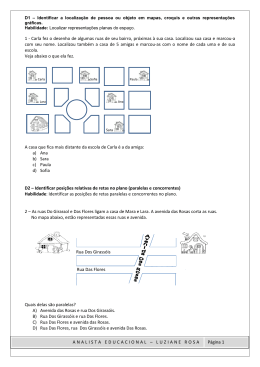 Avaliação Diagnóstica