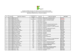 RESULTADO 1 Ouro Preto Alair Franz M. P. 9206 083.695