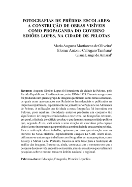 FOTOGRAFIAS DE PR&Eacute;DIOS ESCOLARES: A CONSTRU&Ccedil;&Atilde;O DE