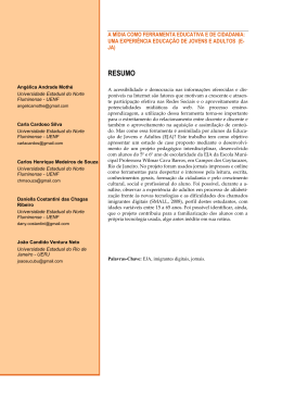 RESUMO - Associa&ccedil;&atilde;o de Leitura do Brasil