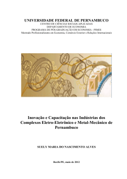 DISSERTA&Ccedil;&Atilde;O SUELY - Universidade Federal de Pernambuco