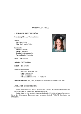 Ana Carolina Feldns Filia&ccedil;&atilde;o