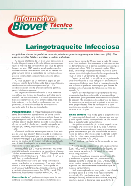 Laringotraque&iacute;te Infecciosa