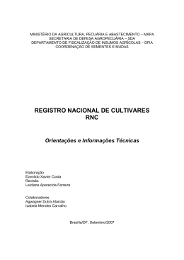 registro nacional de cultivares rnc
