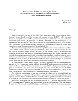LICENCIATURA PLENA EM EDUCA&Ccedil;&Atilde;O B&Aacute;SICA: 1&ordf; - UAB