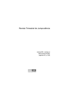 RTJ 200-2 novo rosto.pmd - Supremo Tribunal Federal
