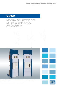 VBWK Módulo de Entrada em MT para Instalações em
