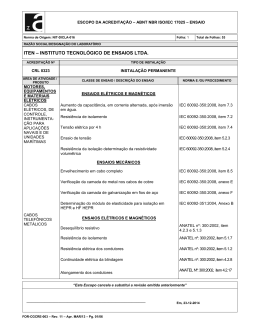 Visualizar o Escopo da Acredita&ccedil;&atilde;o