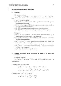 02 Equacoes Lineares Ordem n