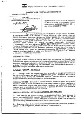 59-2013 fms divina de souza santos - Prefeitura de Itaberai-Go