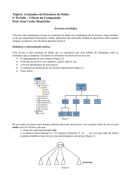 Algoritmos e Estrutura de Dados III