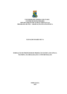 universidade federal do cear&aacute; centro de humanidades