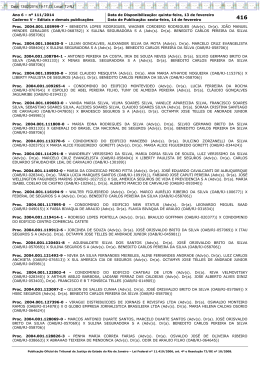 Ano 6 &ndash; n&ordm; 111/2014 Data de Disponibiliza&ccedil;&atilde;o: quinta