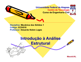 O que é Estrutura? - Universidade Federal de Alagoas