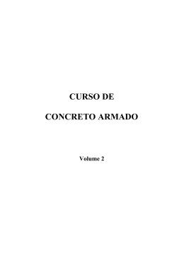 CURSO DE CONCRETO ARMADO
