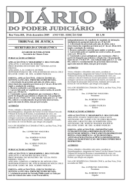 edi&ccedil;&atilde;o 3268.pmd - Di&aacute;rio da Justi&ccedil;a Eletr&ocirc;nico - TJRR