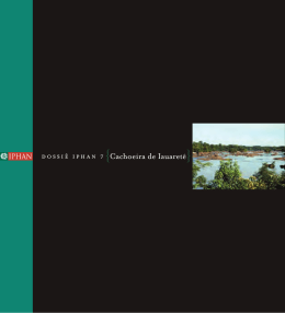 Dossi&ecirc; Cachoeira de Iauaret&ecirc;