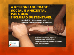Indicators - Agência Portuguesa do Ambiente