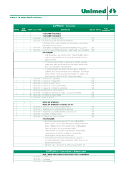Anexo 9 - Rol de Procedimentos M&eacute;dicos