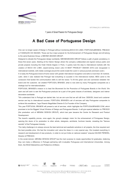 A Bad Case of Portuguese Design