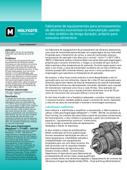 Fabricante de equipamentos para processamento de