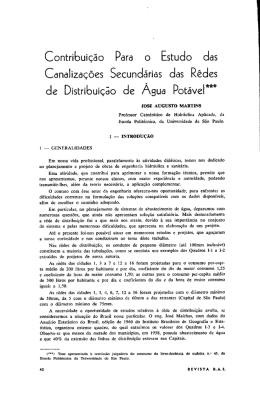 Contribui&ccedil;&atilde;o Para o Estudo das