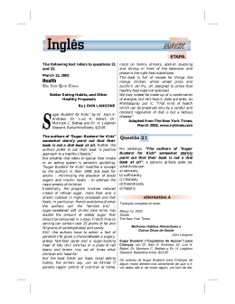 Ingl&ecirc;s - Etapa
