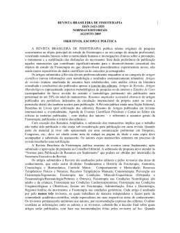 ALTERAÇÕES NO VOLUME 9 - Universidade Federal de São Carlos