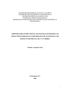 aproxima&ccedil;&otilde;es entre ci&ecirc;ncia-tecnologia