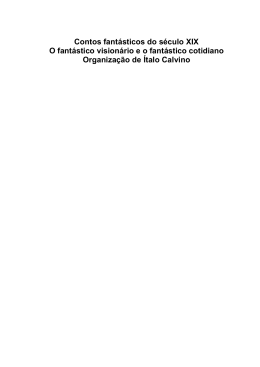 Italo Calvino - Contos Fant&aacute;sticos do S&eacute;culo XIX
