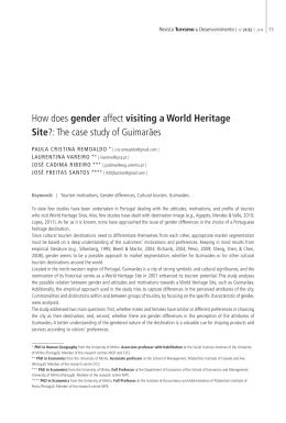 How does gender affect visiting a World Heritage Site?: The case