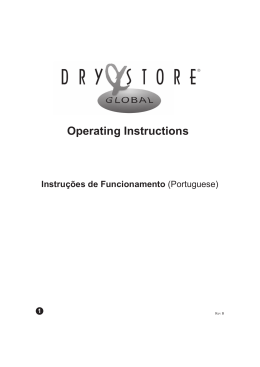 Dry & Store&reg; Global Operating Instructions