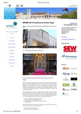 MPMM 2014 Conference Home Page