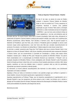 21 Visita ao Supremo Tribunal Federal