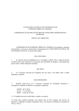 SUPREMO TRIBUNAL FEDERAL