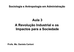 Aula - Sociologia 03 - Surgimento da Sociologia