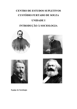 sociologia unidade 1