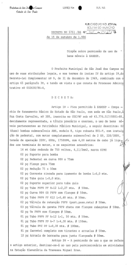 Scanned Document - Prefeitura Municipal de São José dos Campos