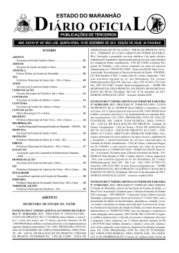Diario Oficial do Maranhao do dia 19 de dezembro
