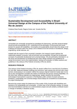 Sustainable Development and Accessibility in Brazil