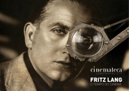 FRITZ LANG - Cinemateca Portuguesa