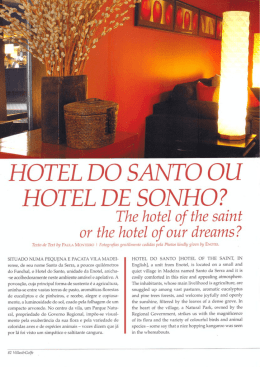 HOTEL DO SANT O Oil HOTEL DE SONHO?