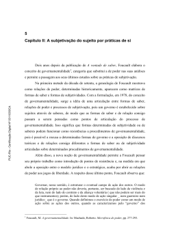 A subjetiva&ccedil;&atilde;o do sujeito por pr&aacute;ticas de si - Maxwell - PUC-Rio