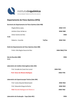 Departamento de Físico-Química (DFQ)