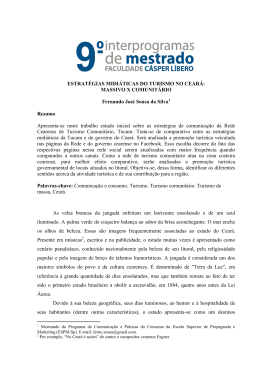 ESTRAT&Eacute;GIAS MIDI&Aacute;TICAS DO TURISMO NO CEAR&Aacute;