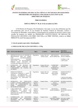 A Pr&oacute;-Reitora de Pesquisa, P&oacute;s-Gradua&ccedil;&atilde;o e Inova&ccedil;&atilde;o, no