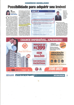 Possibilidade para adquirir seu im&oacute;vel